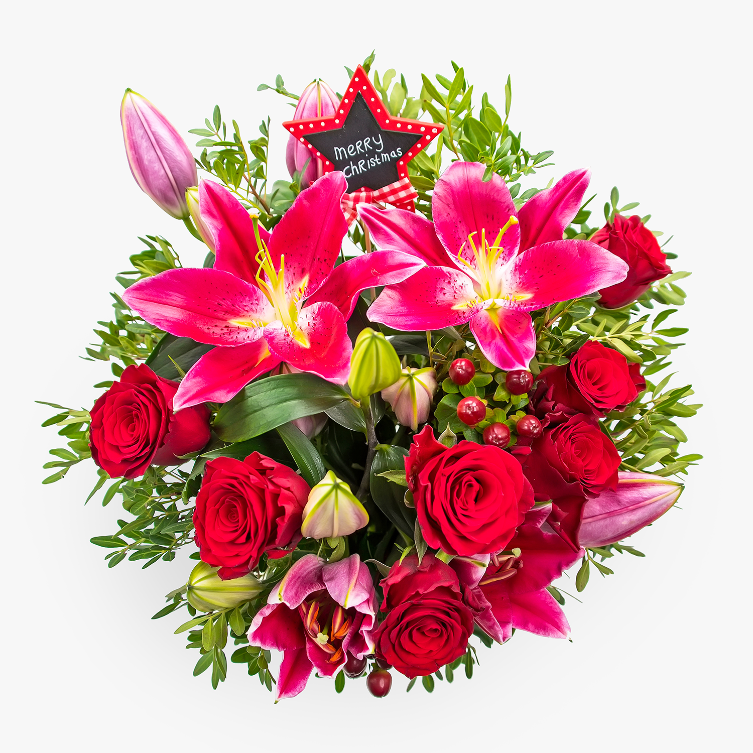 Merry Christmas B&M Flowers