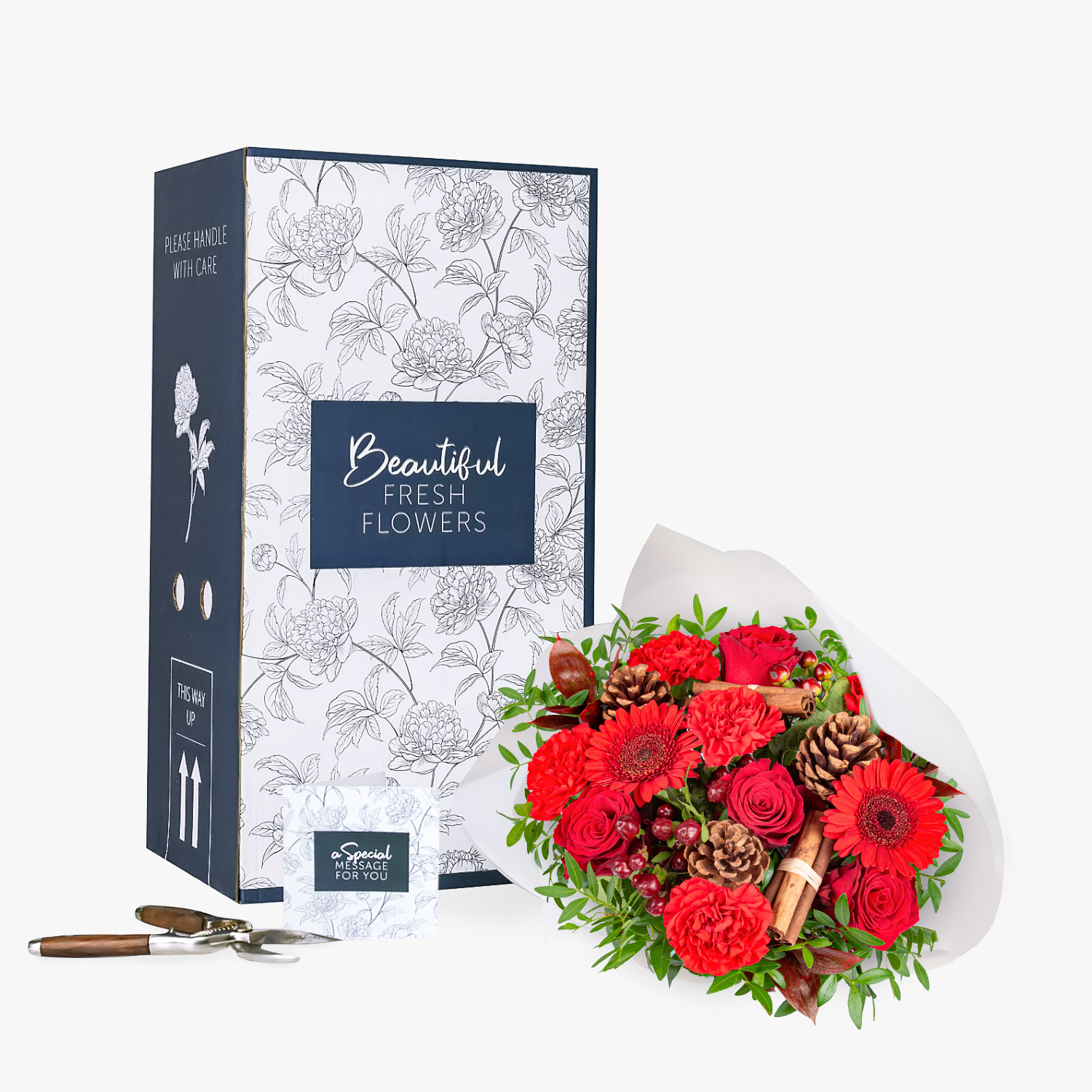 Festive Charm B&M Flowers